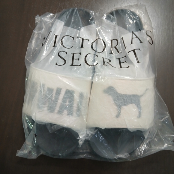 VS PINK HAWAII SLIDES RARE - Picture 3 of 6